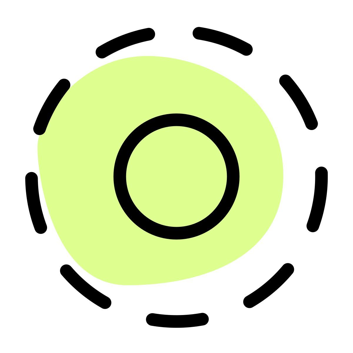 selezione rotondo esterno per diagramma circolare selezione software di progettazione fresh tal revivo icon