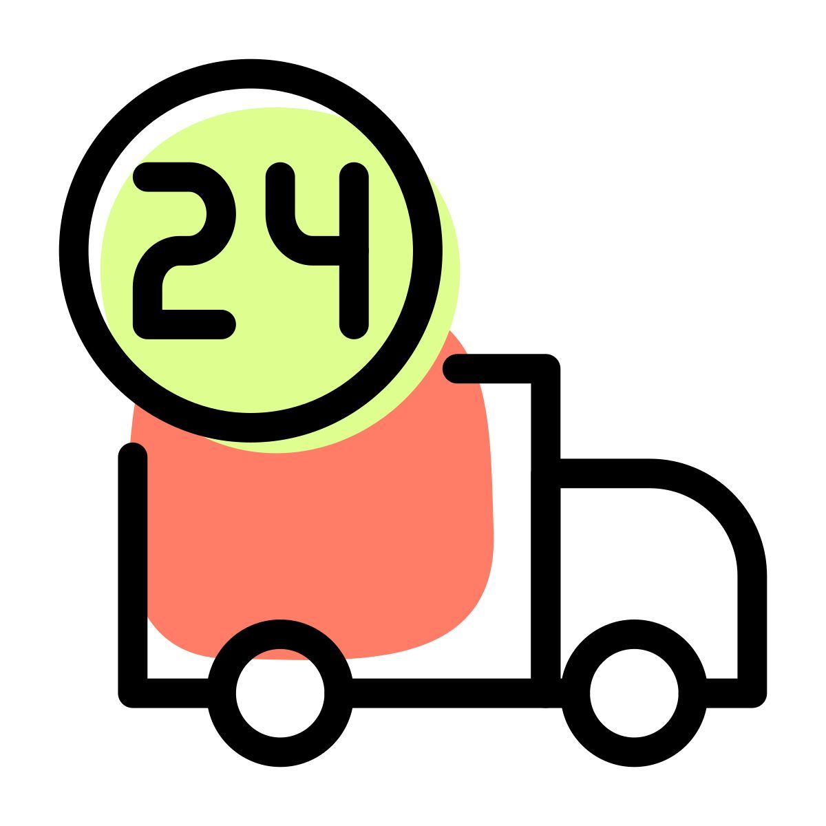24h delivery icon