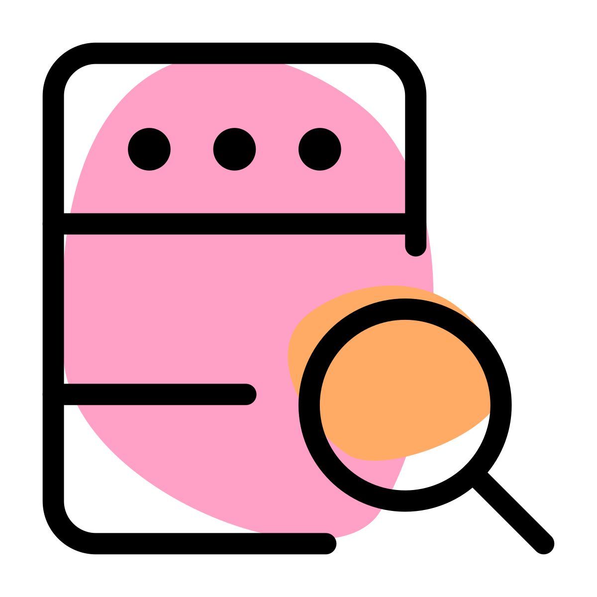 Recherche de serveur icon