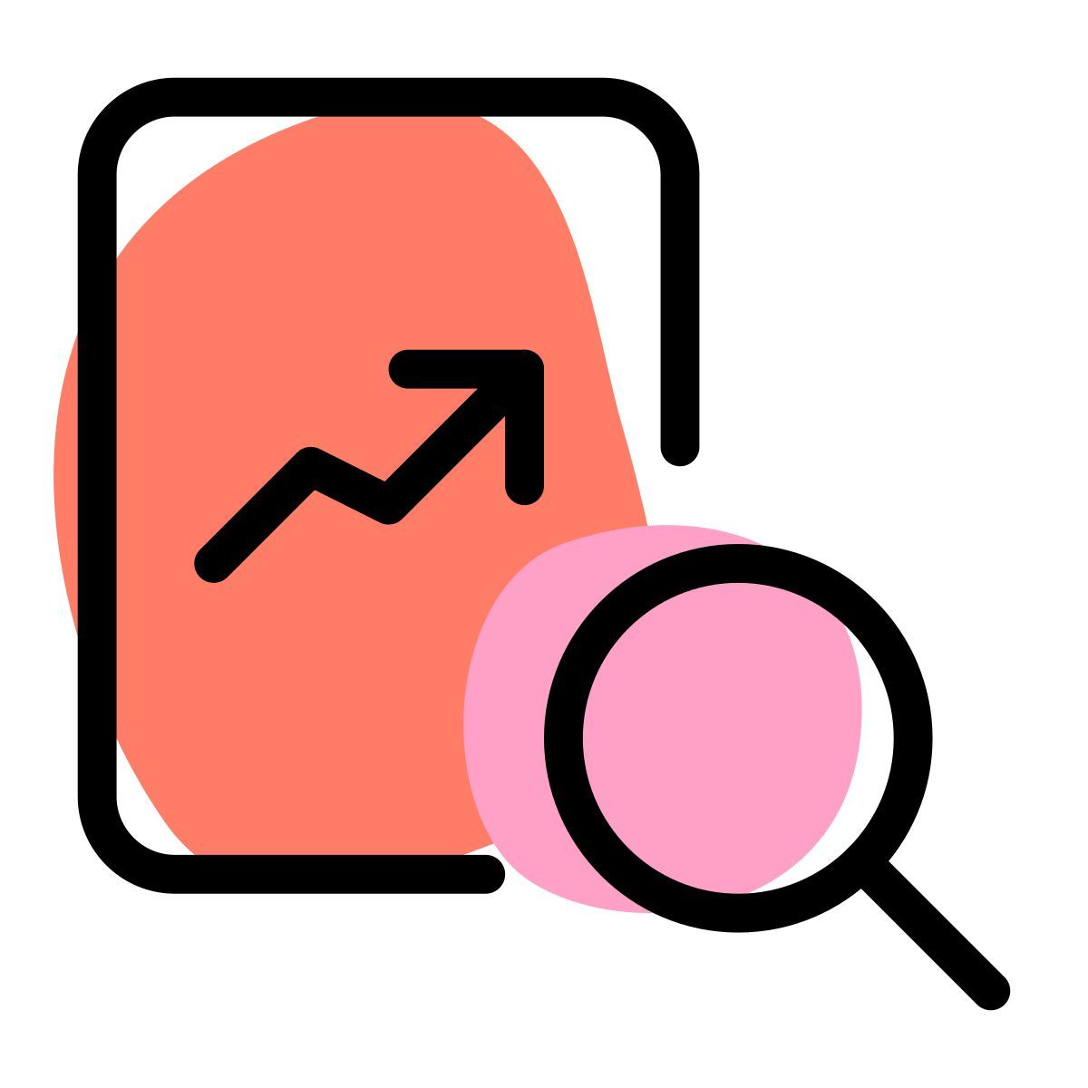 search graph icon