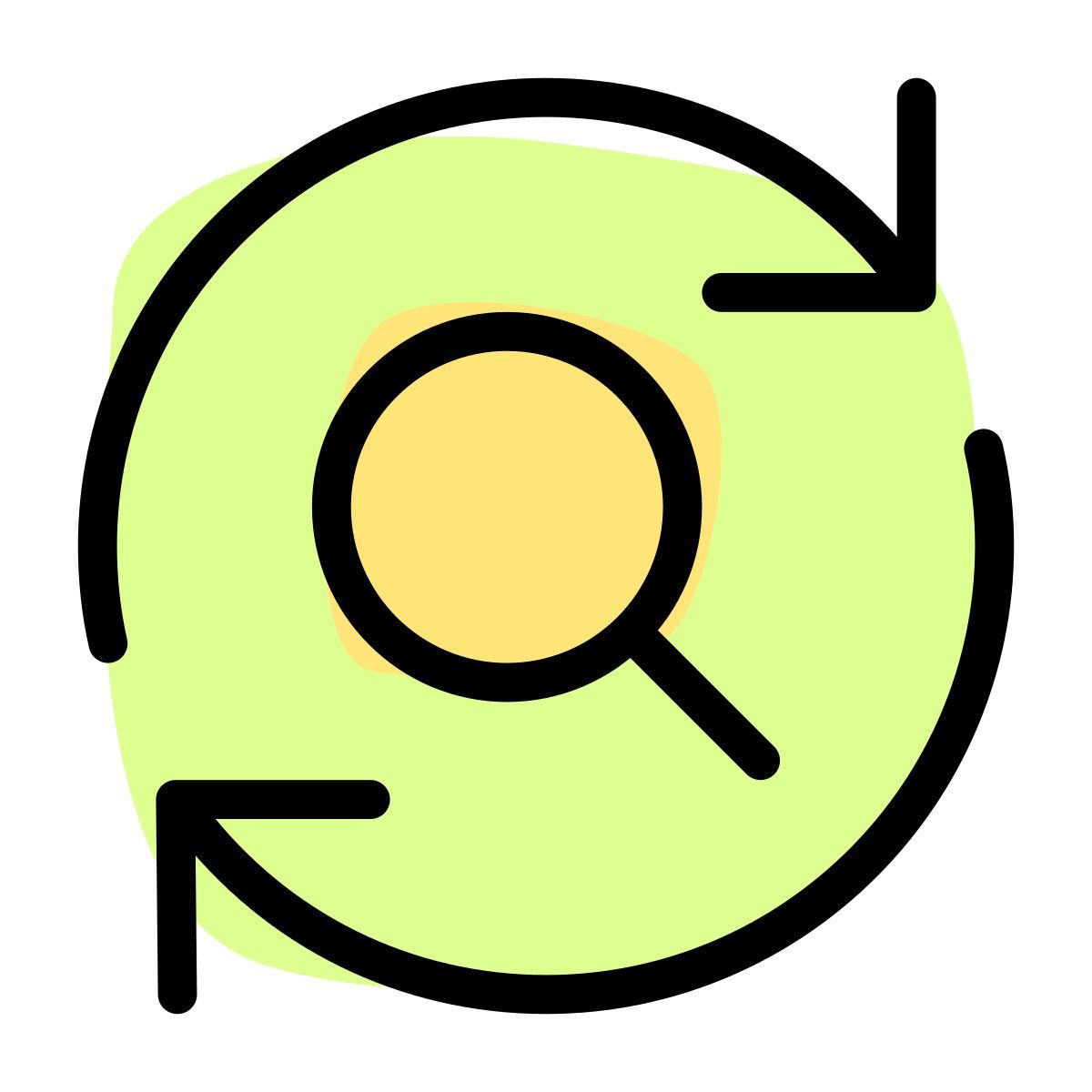 opción de sincronización de búsqueda externa en un servidor de base de datos datos de cliente fresh tal revivo icon