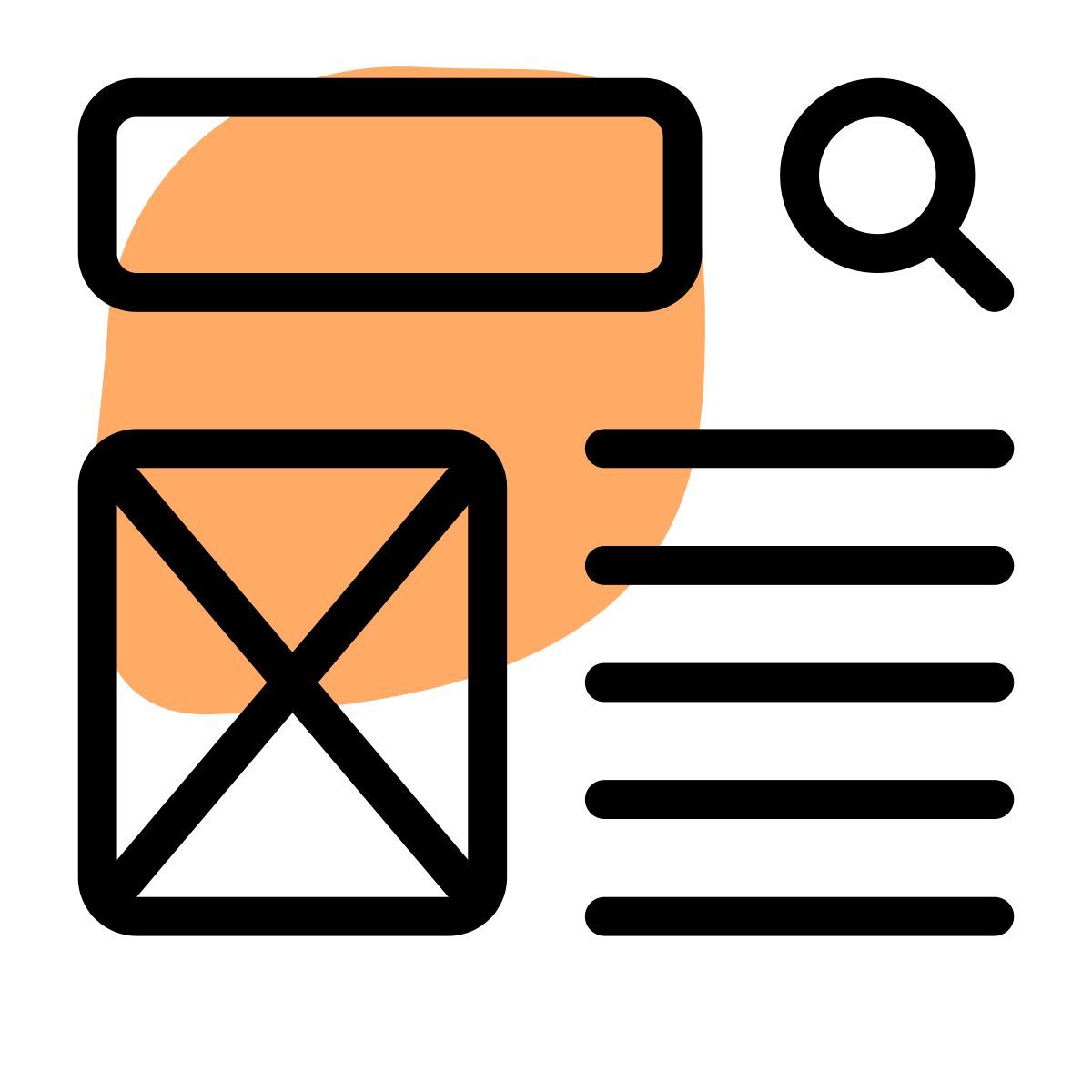website mockup icon