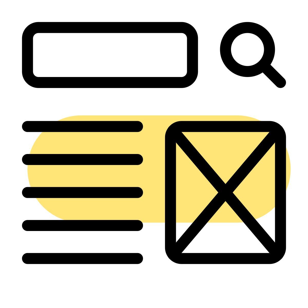 website mockup icon