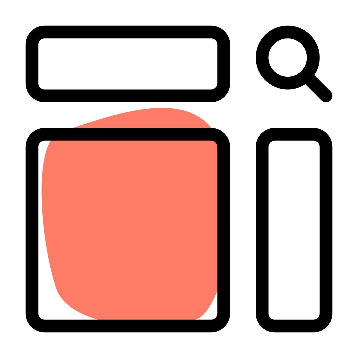 comparaison des résultats de recherche icon