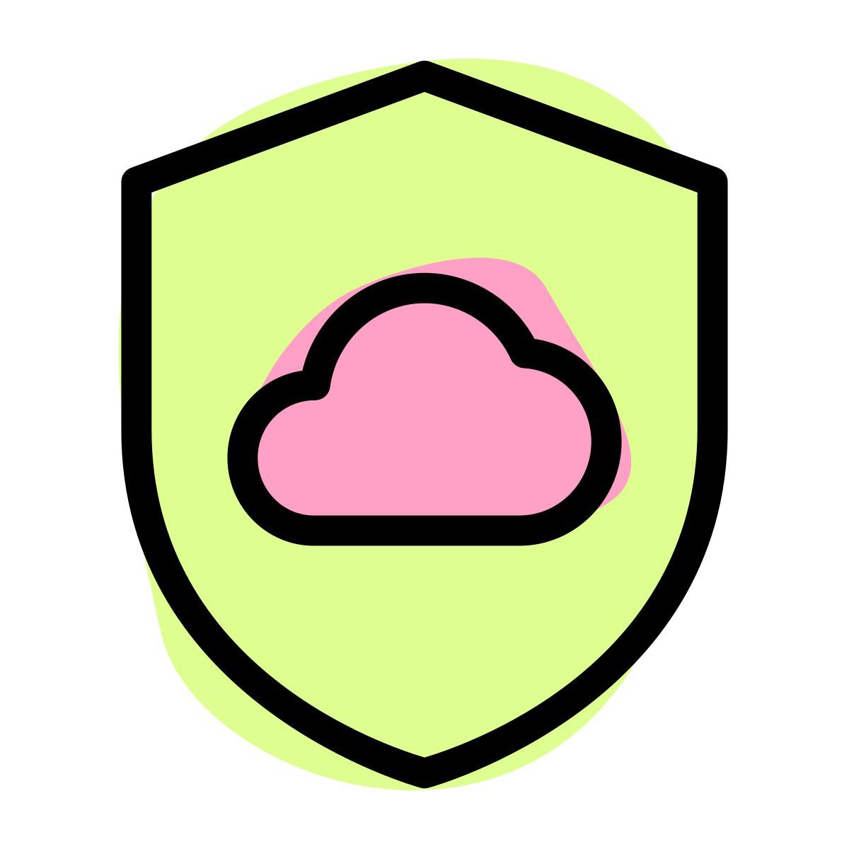 cloud security icon