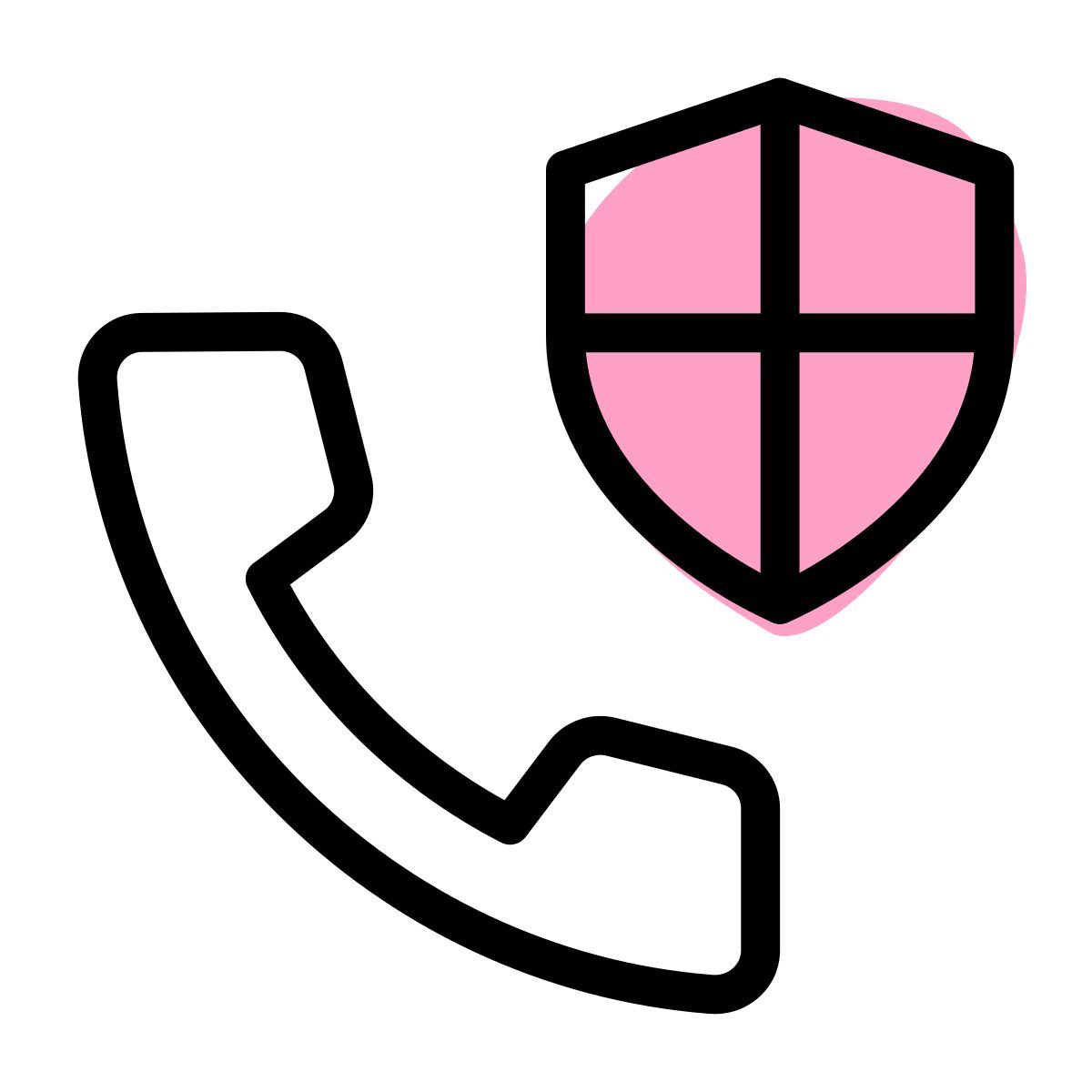 sécurité téléphonique icon