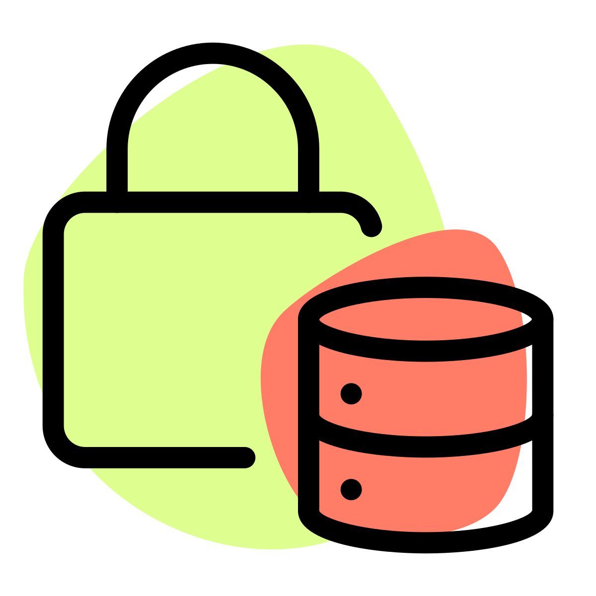 database lock icon
