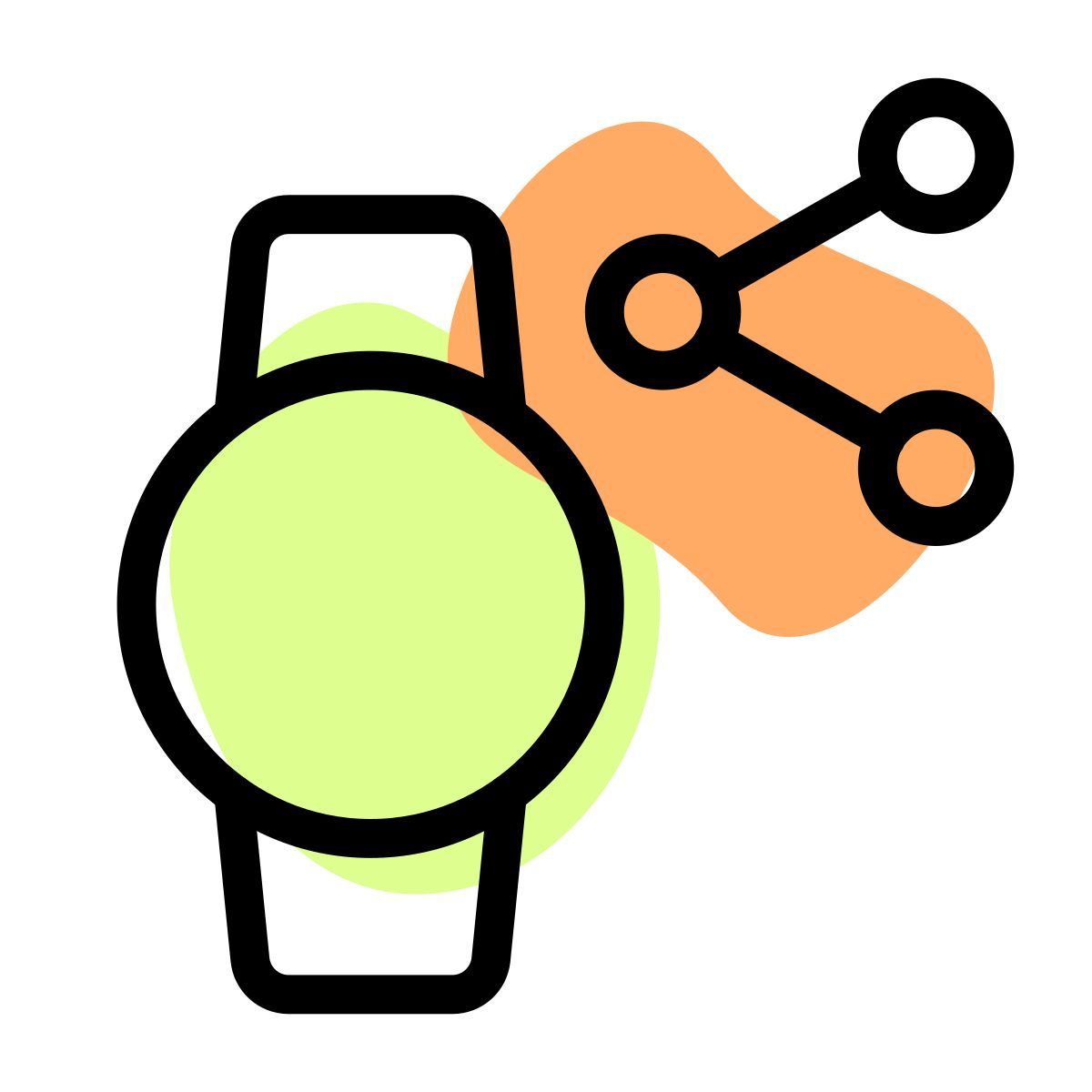 스마트워치 데이터 공유 icon