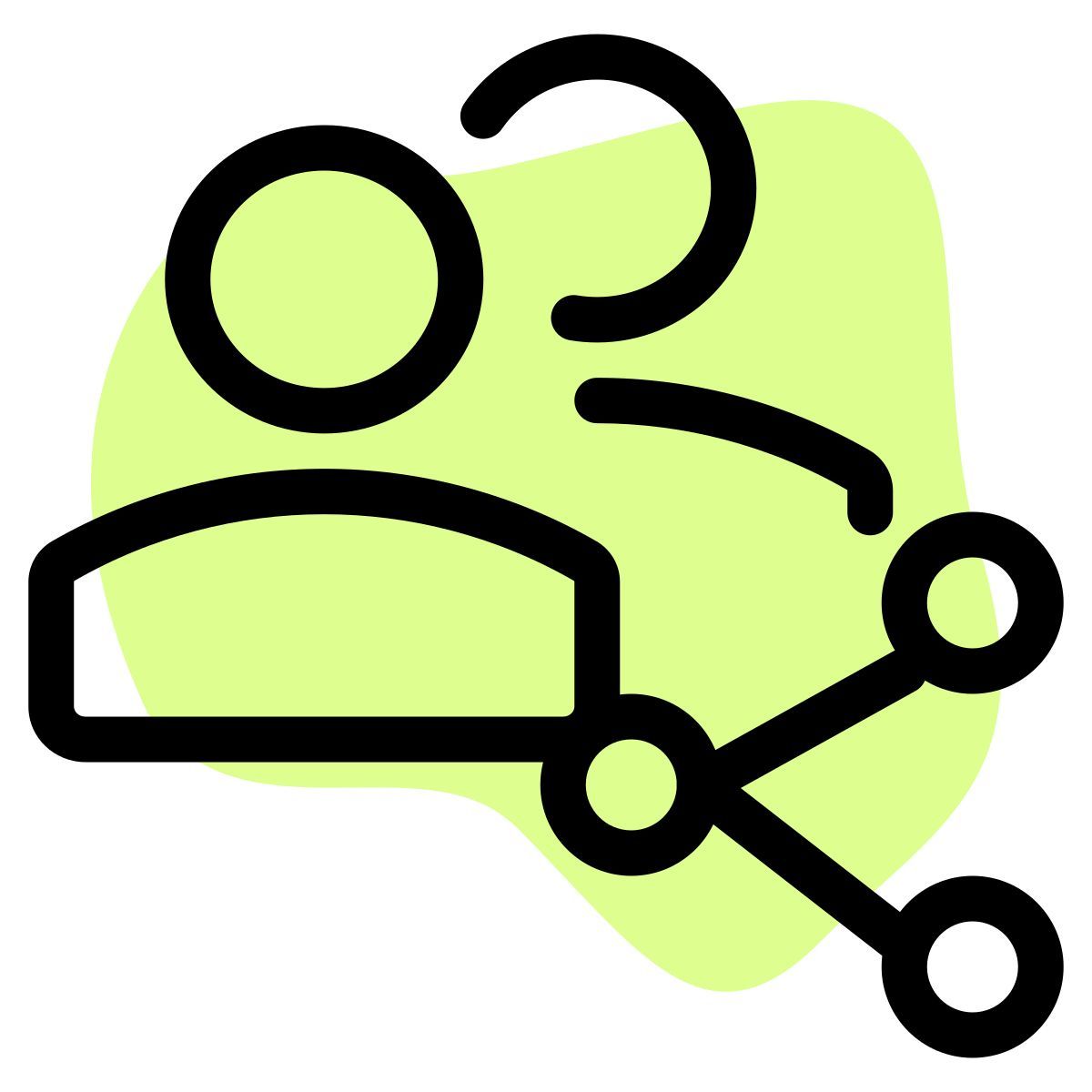 share user data icon