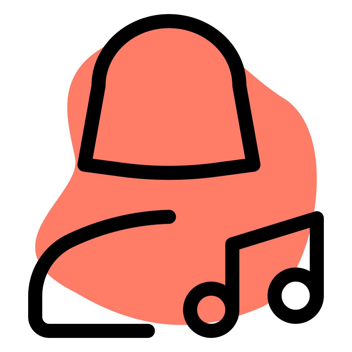 sharing the multimedia message on a web messenger icon