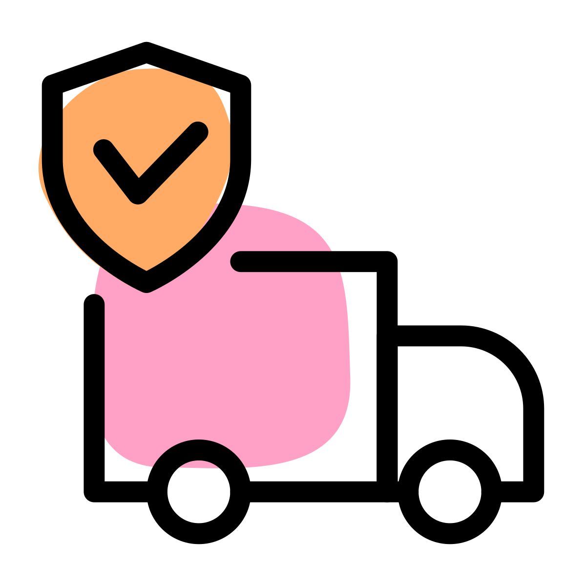 secure truck icon