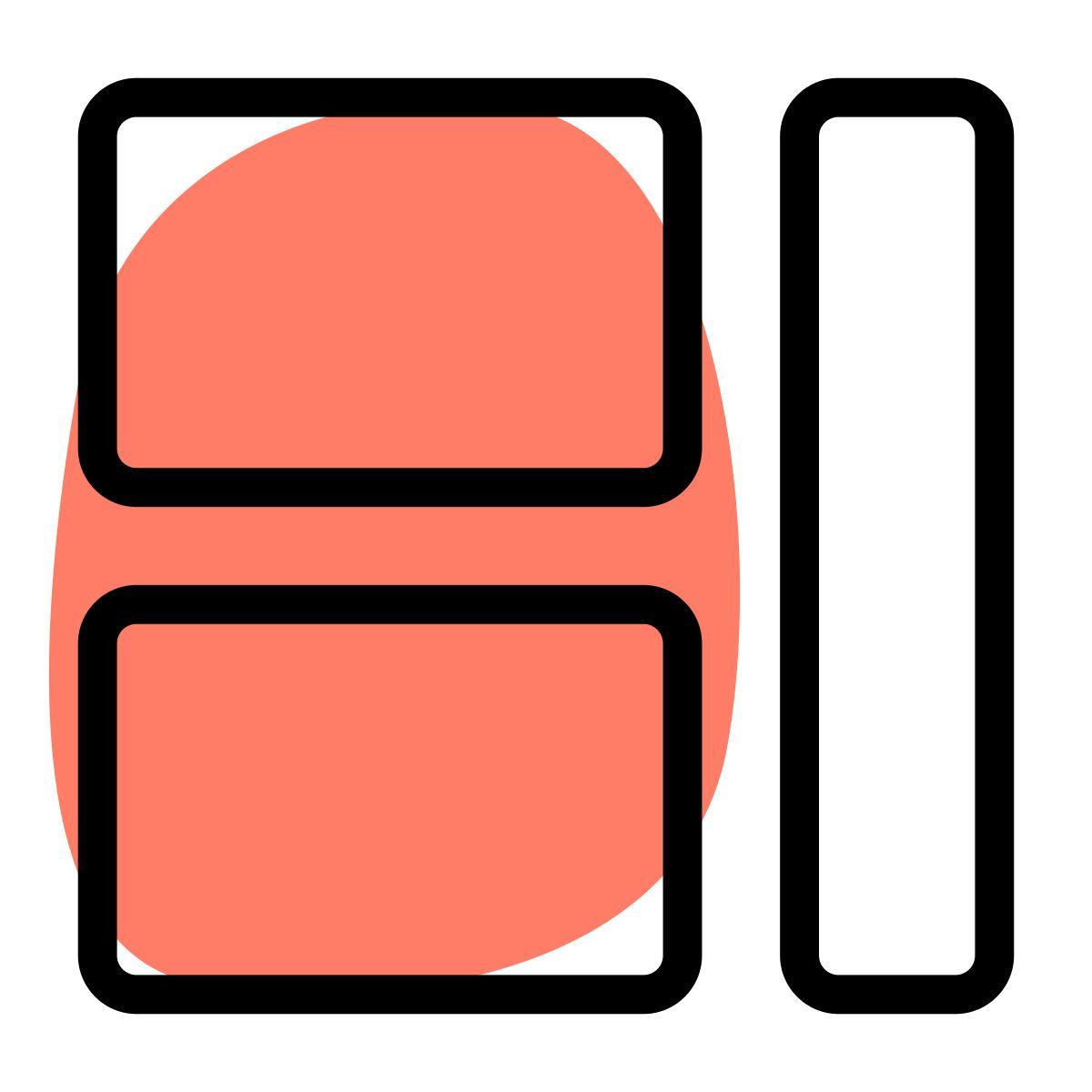 wireframe layout icon