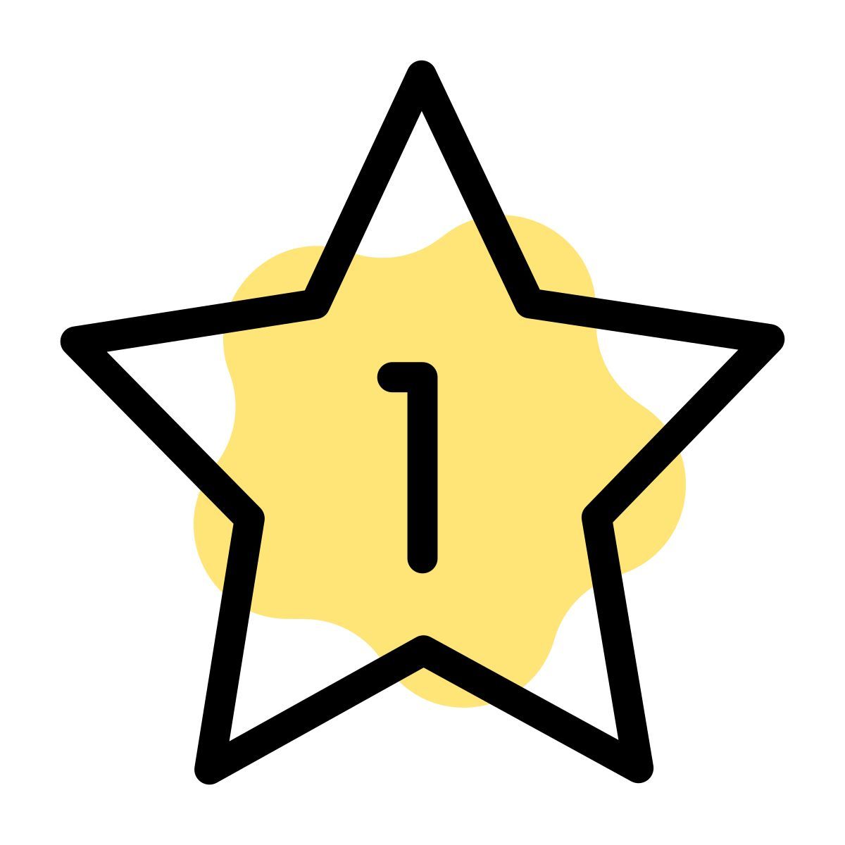 insignia de primer lugar icon