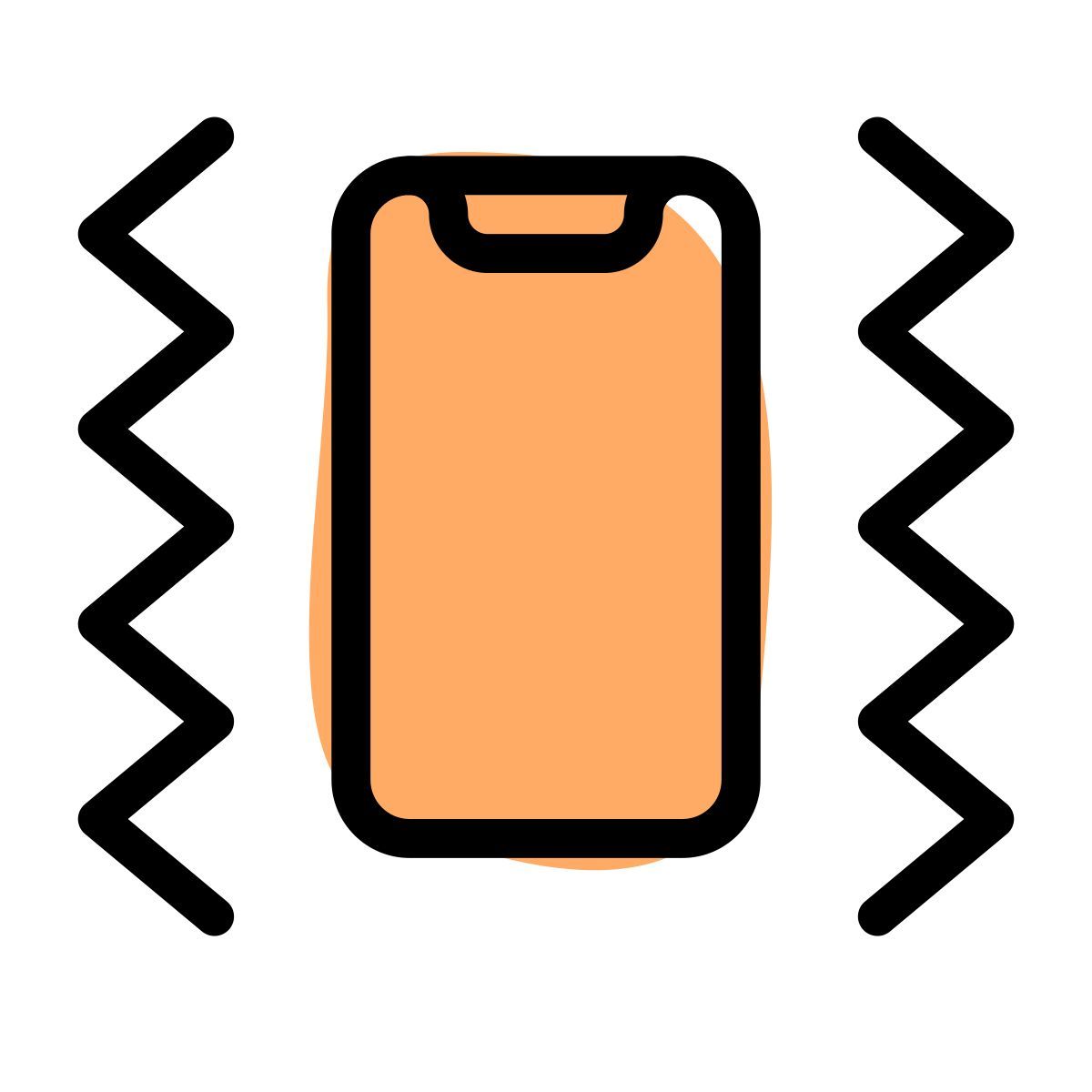 phone vibration icon