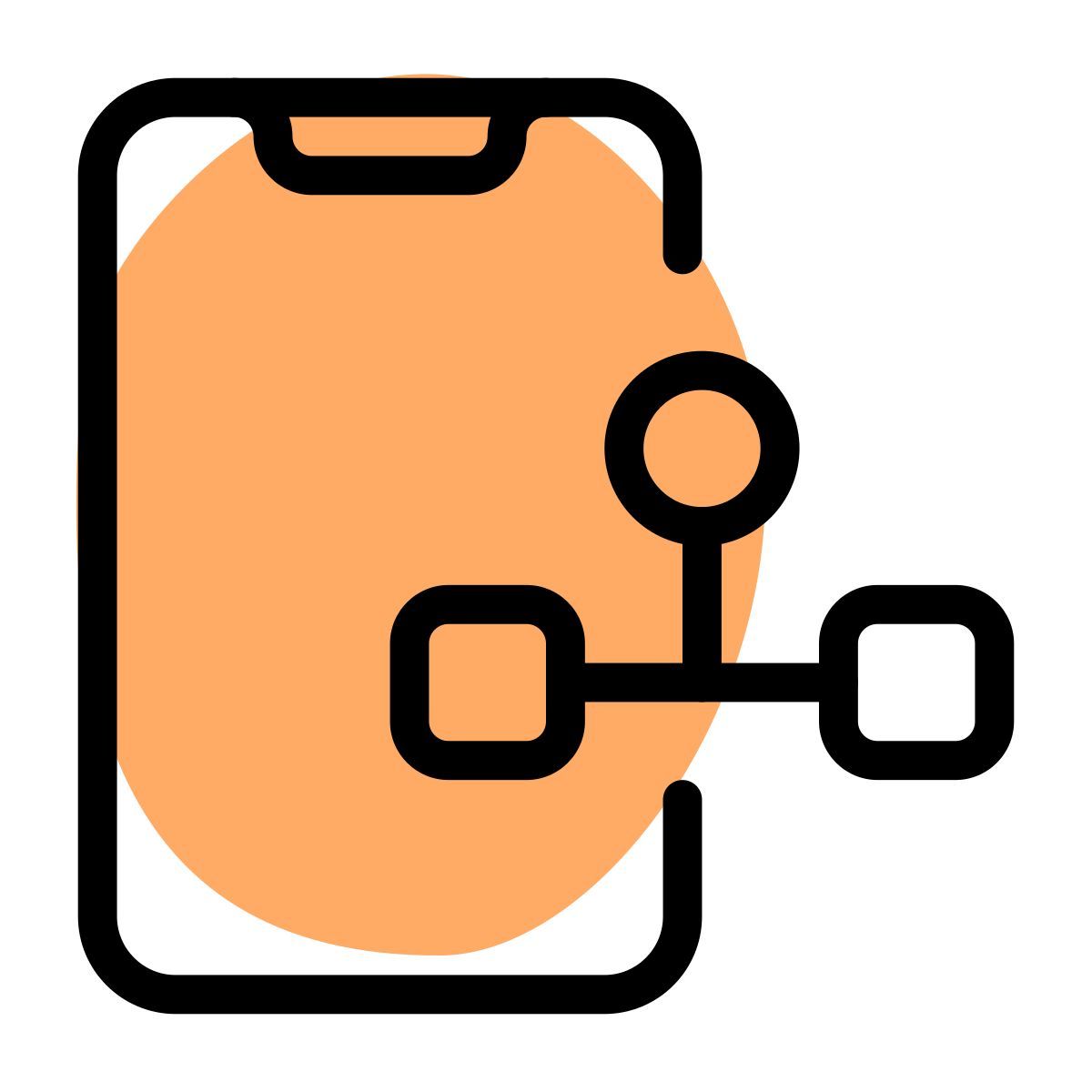 mobile algorithm icon