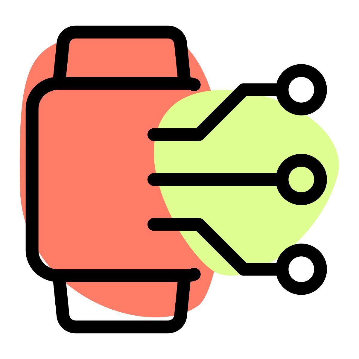 smartwatch connectivity icon