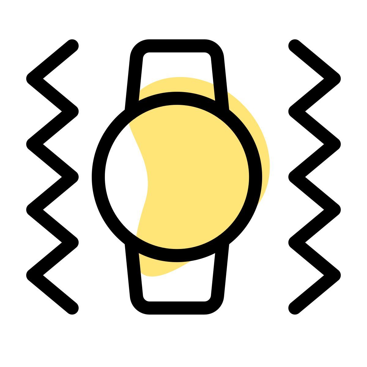 smartwatch vibration icon
