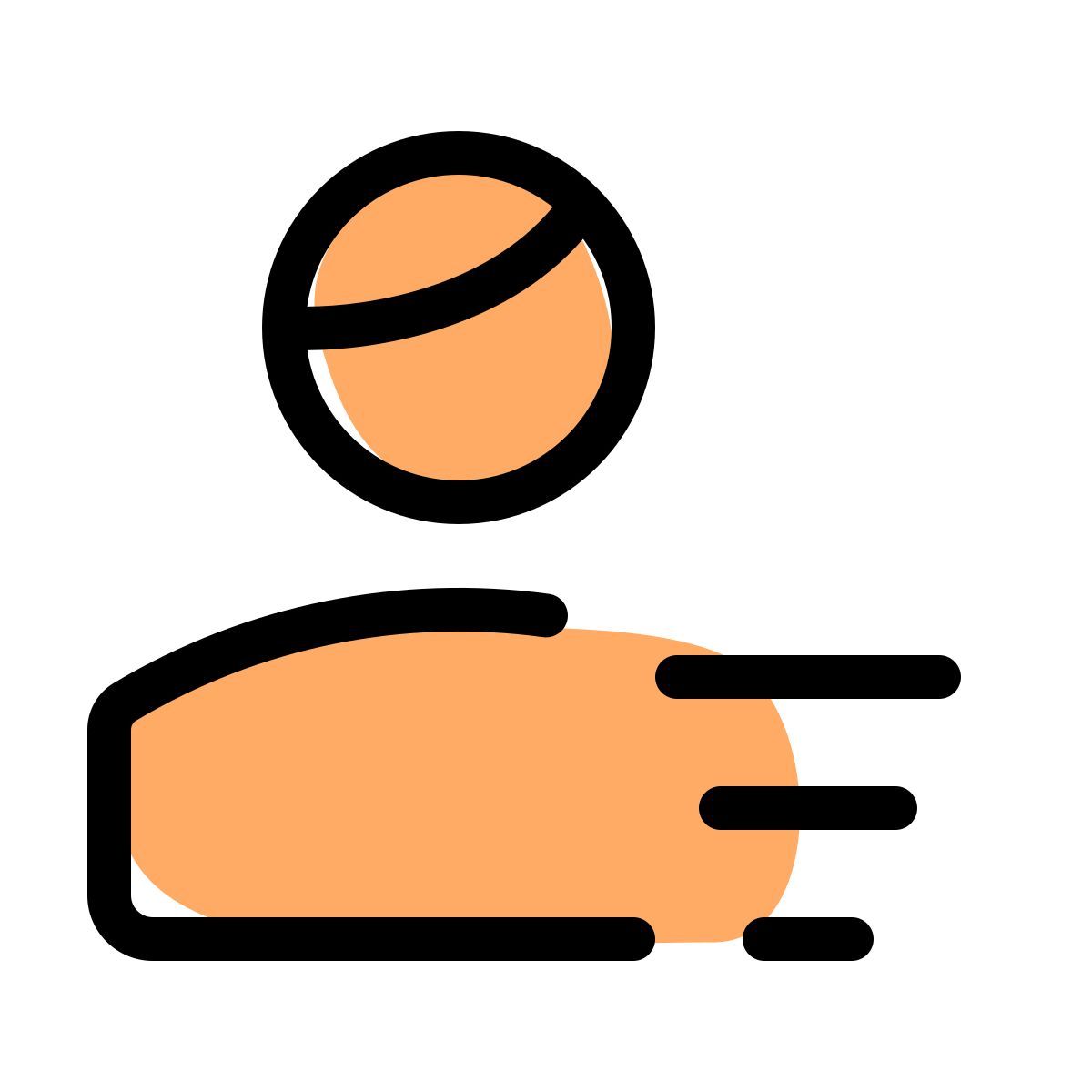 center aligned user list icon