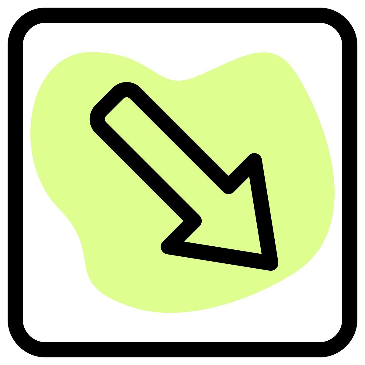 direzione sud est icon