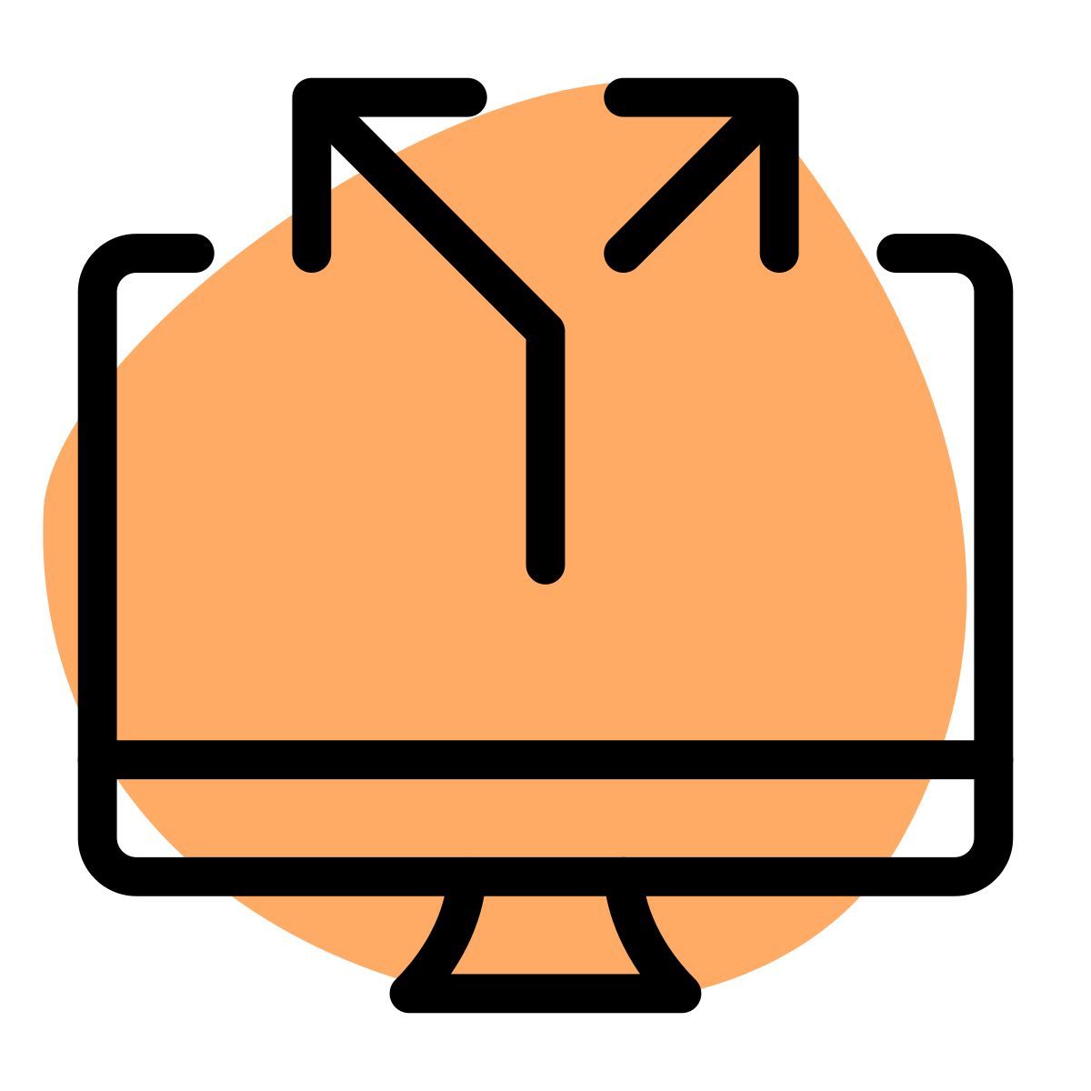 인터넷 연결 분할 icon