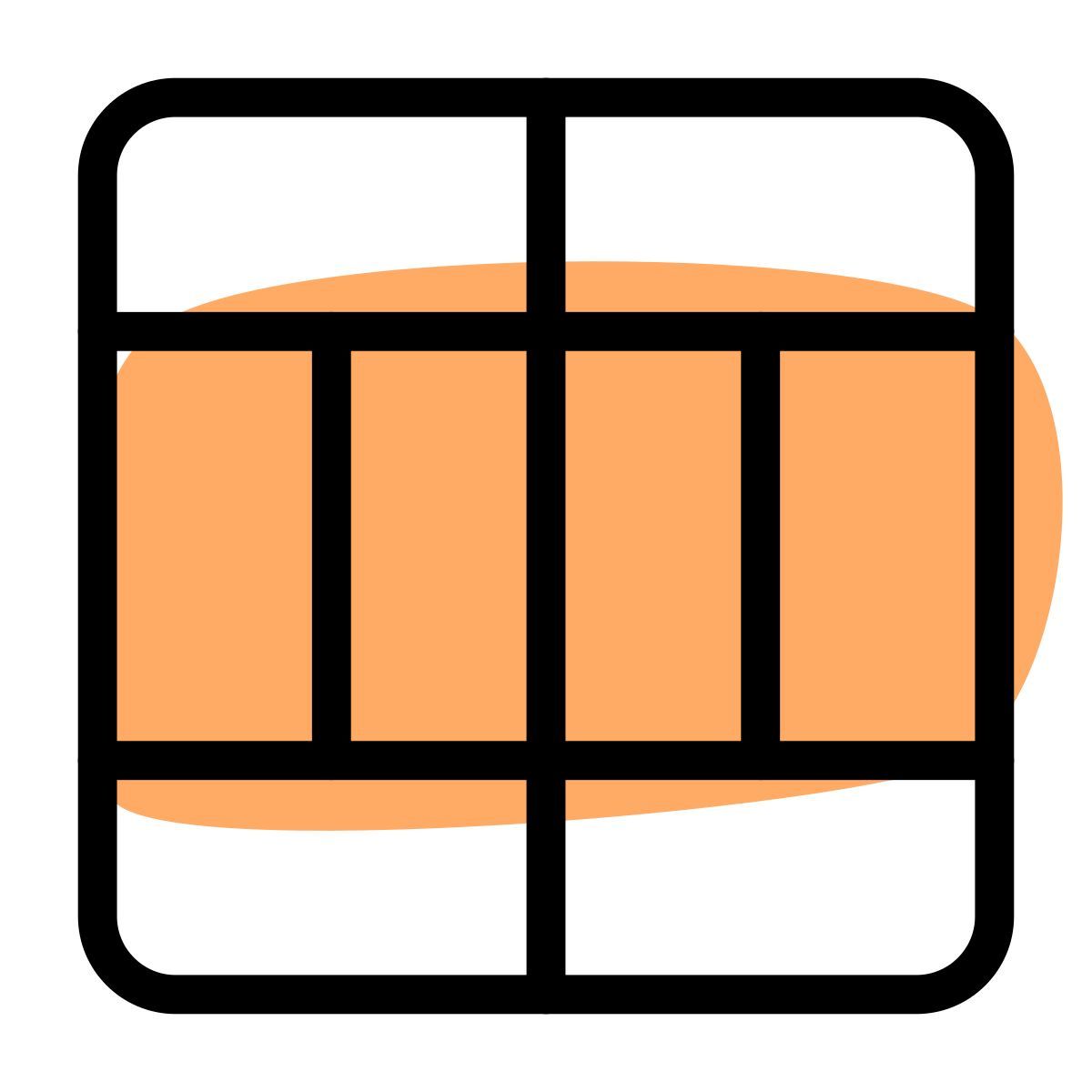 split section table icon