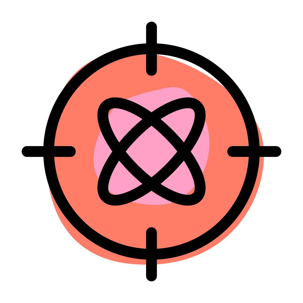 Átomo objetivo icon