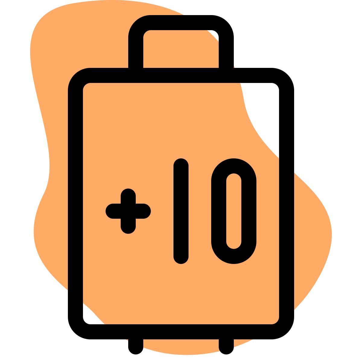 10+ kg gepäck icon