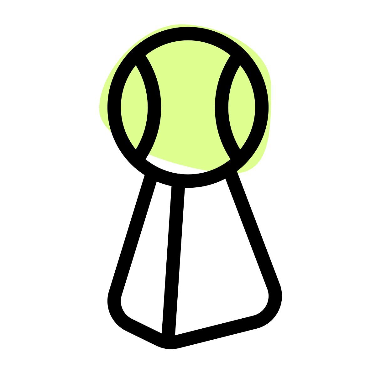 tennis trophy icon