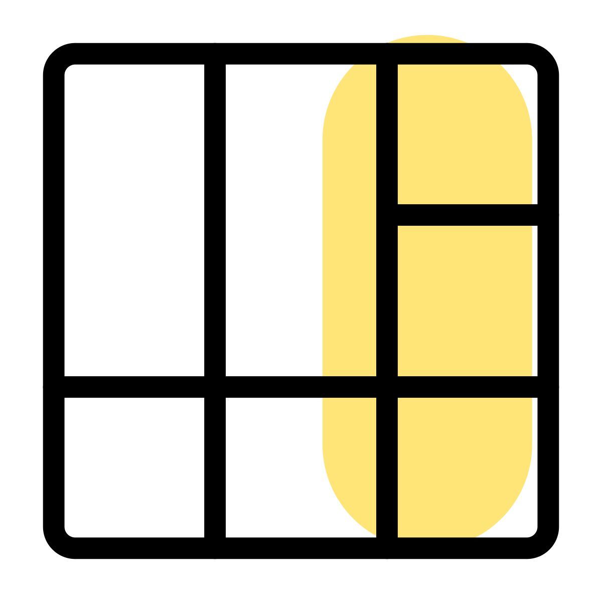 섹션별 레이아웃 icon