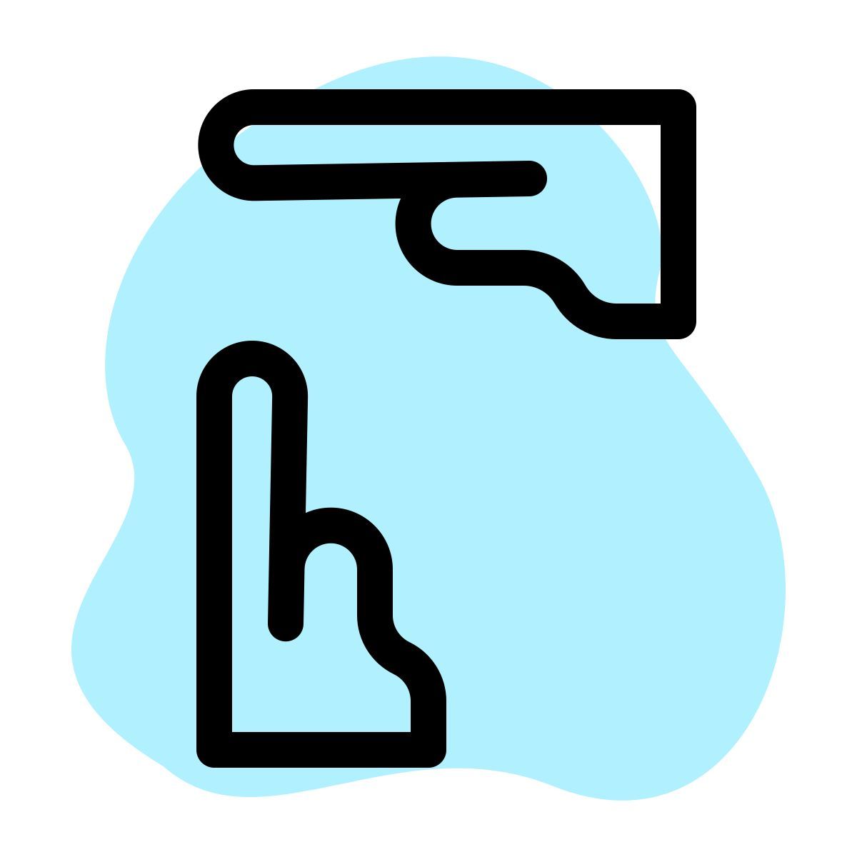 timeout gesture icon