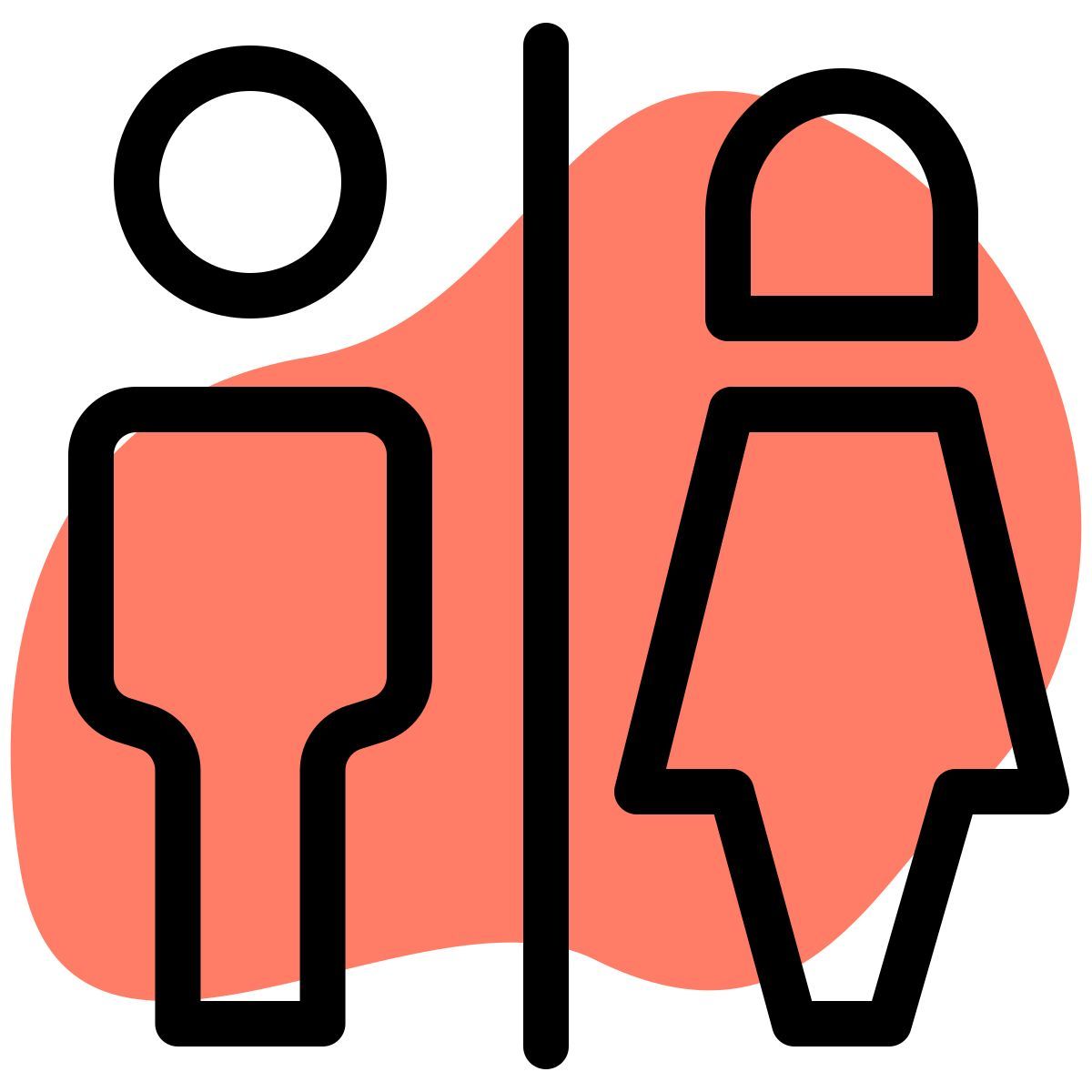 남녀공용 화장실 icon