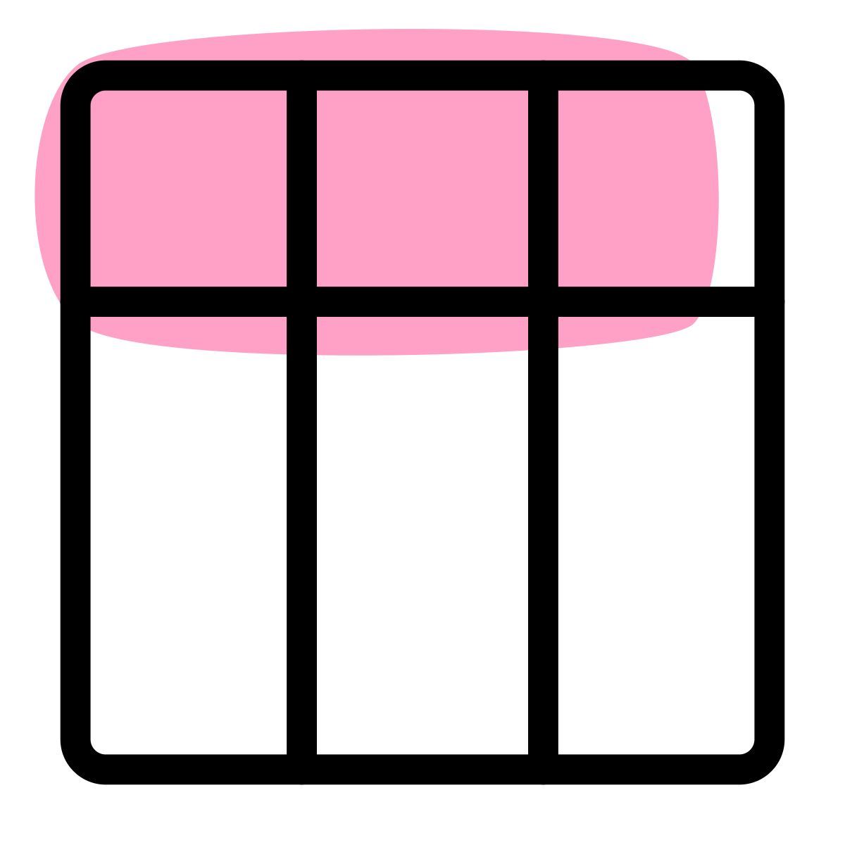 table template icon