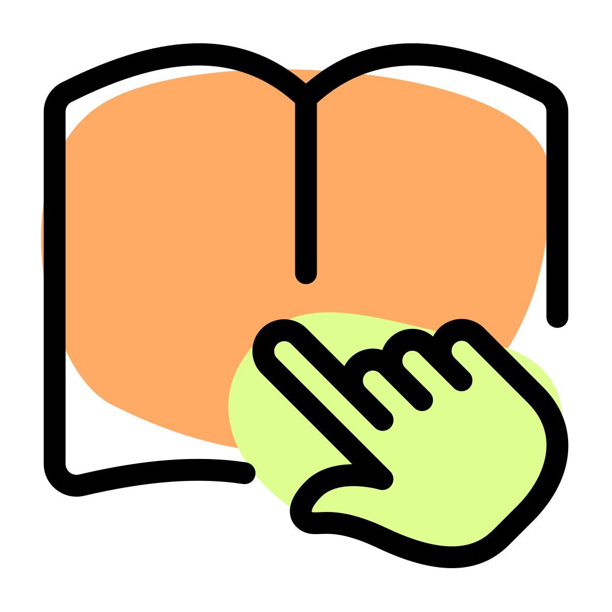 livre électronique à écran tactile icon