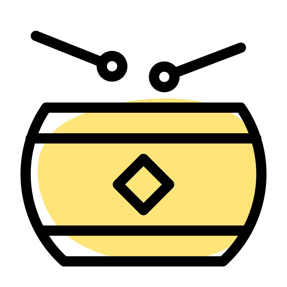 traditional chinese drum icon