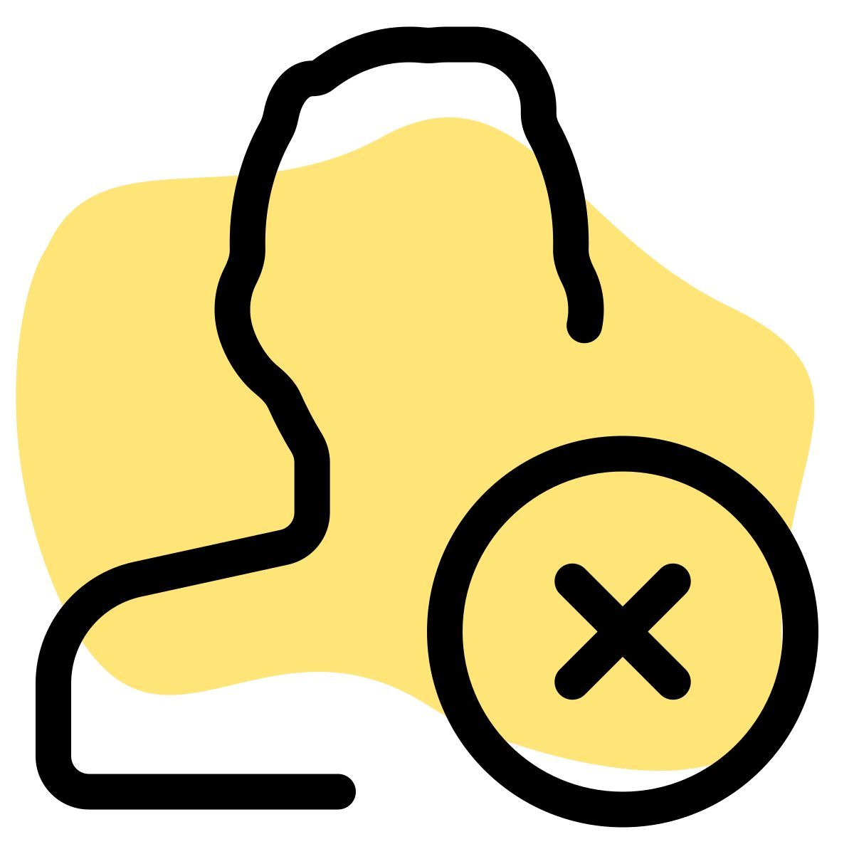 supprimer l'utilisateur de la liste d'amis icon