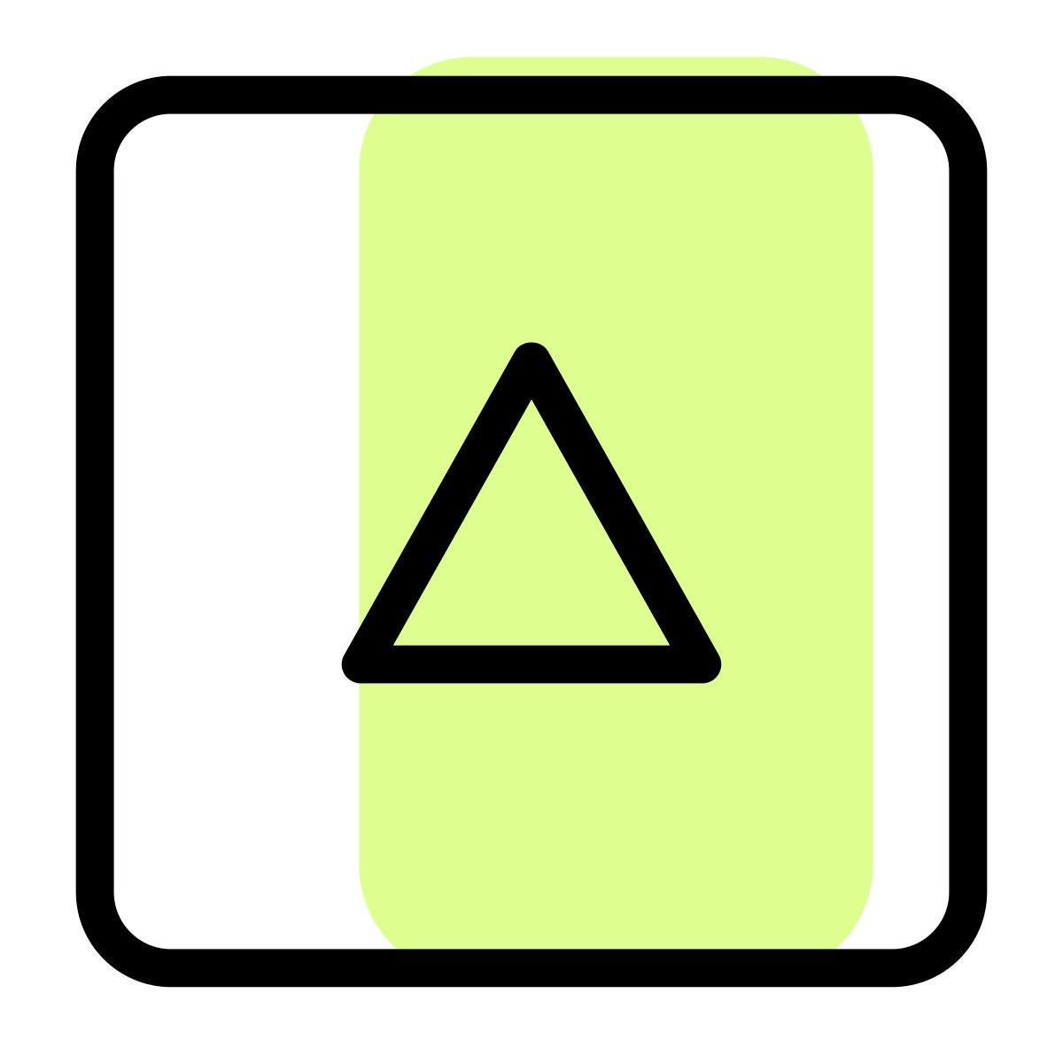 up arrow key icon