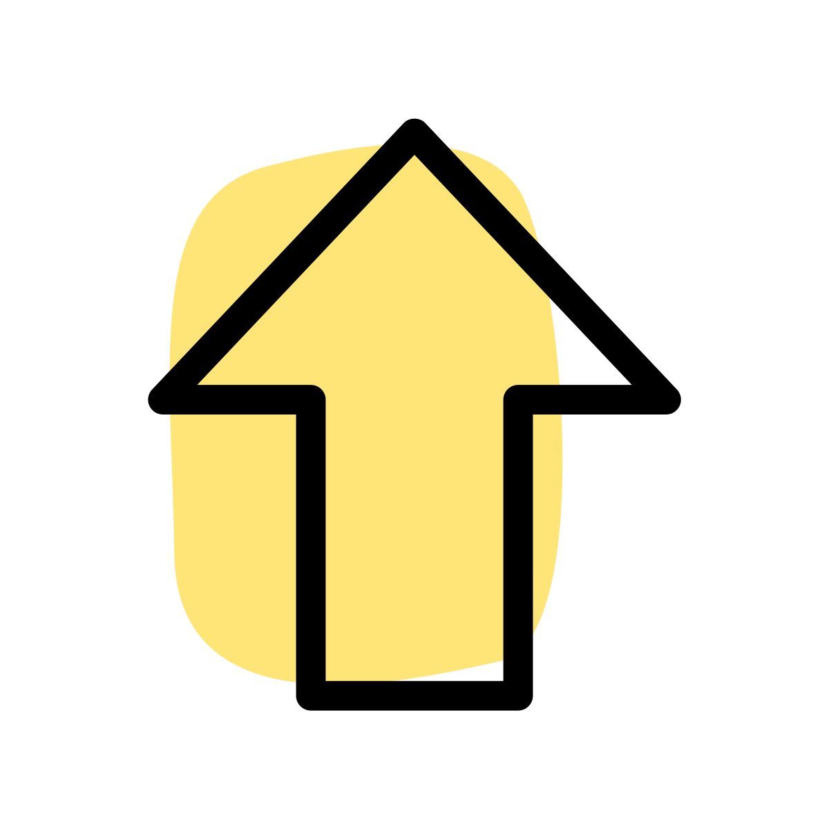 up arrow icon