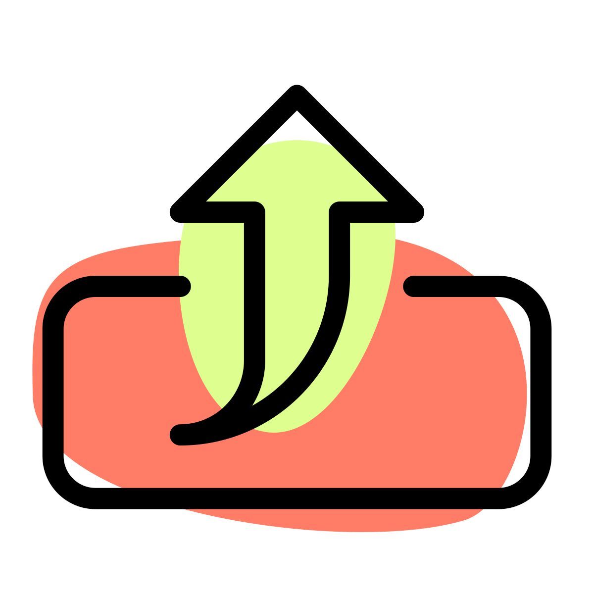 caricamento ed esportazione file esterno isolato su sfondo bianco caricamento fresh tal revivo icon