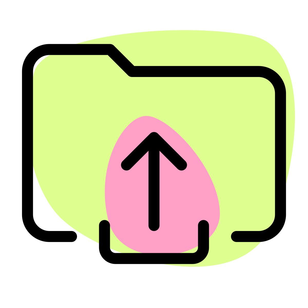 upload folder icon