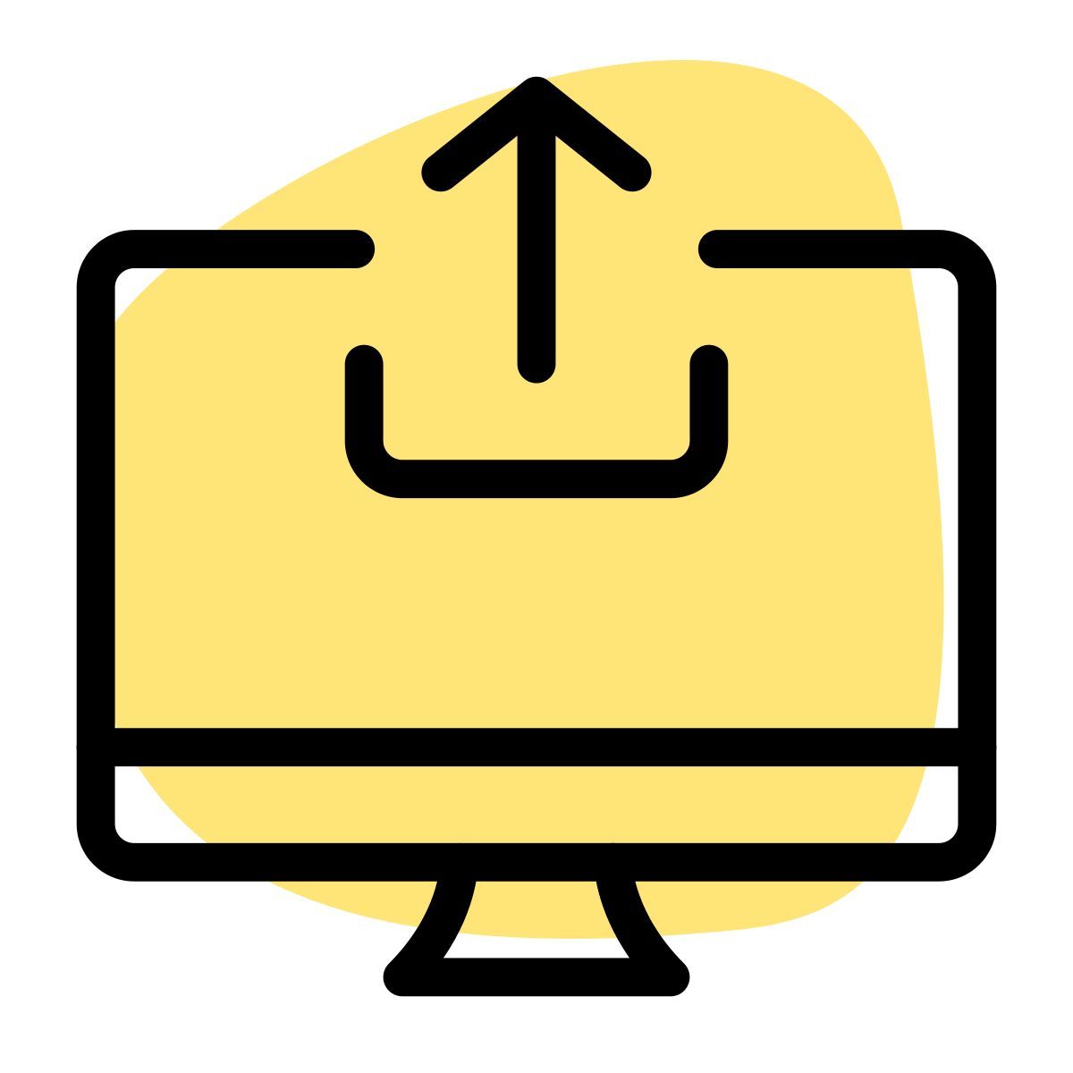desktop upload icon