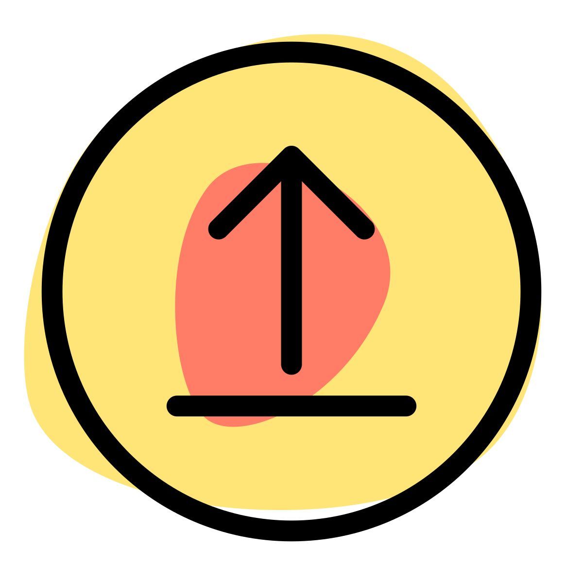 upload button icon