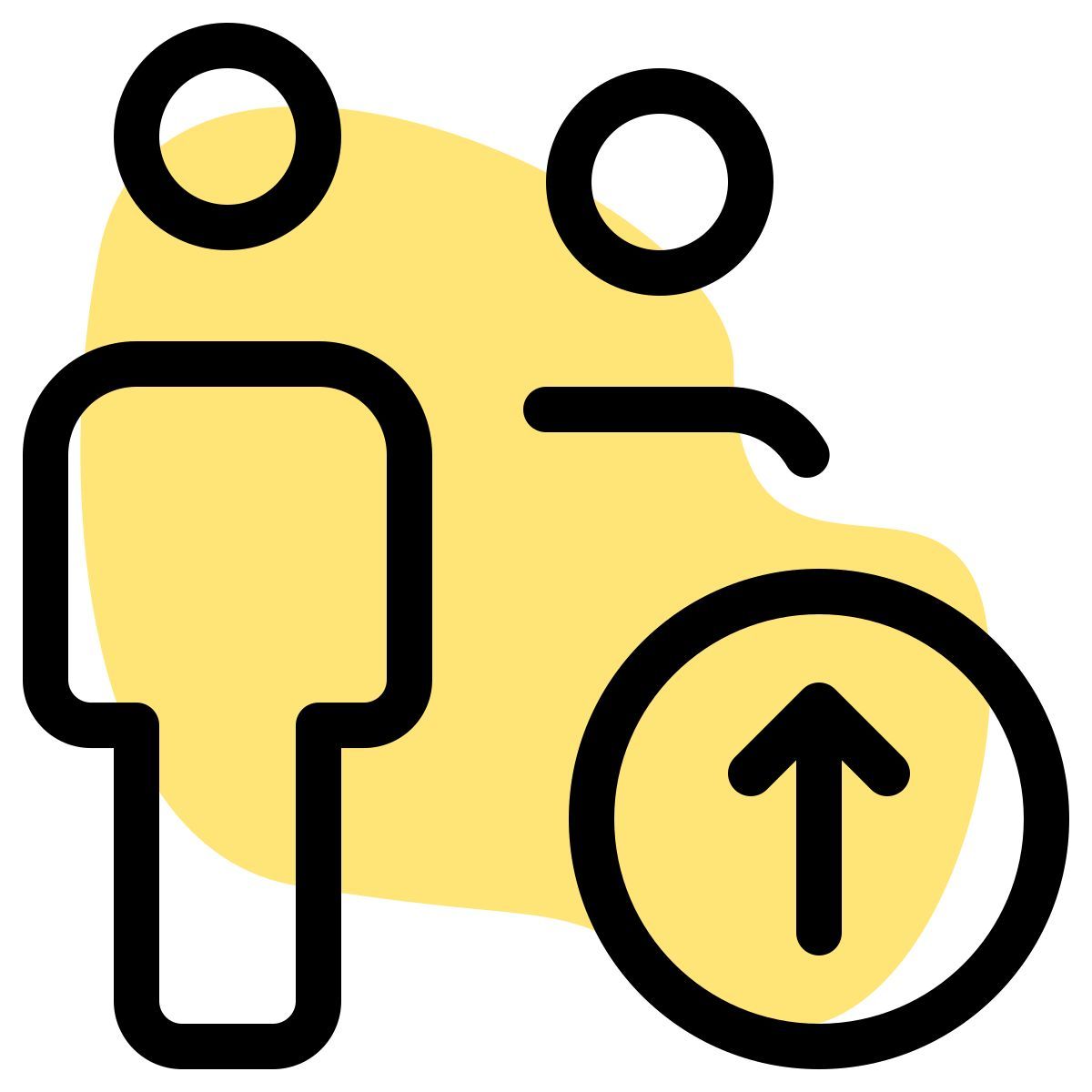 group data upload icon