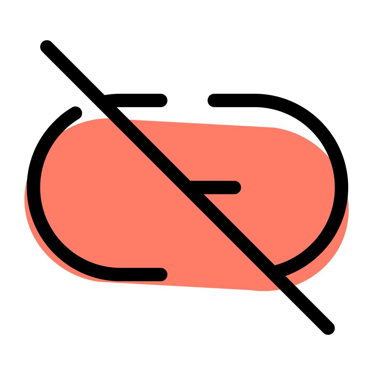 disabled link icon