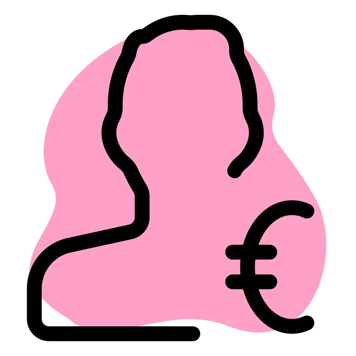 사용자 유로 icon