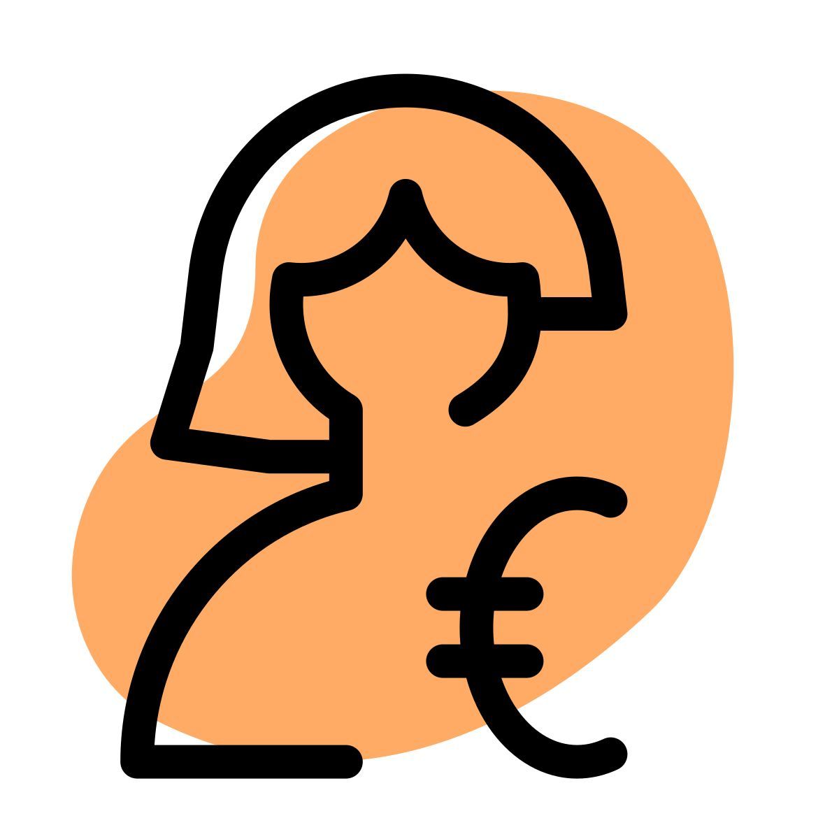 사용자 유로 icon