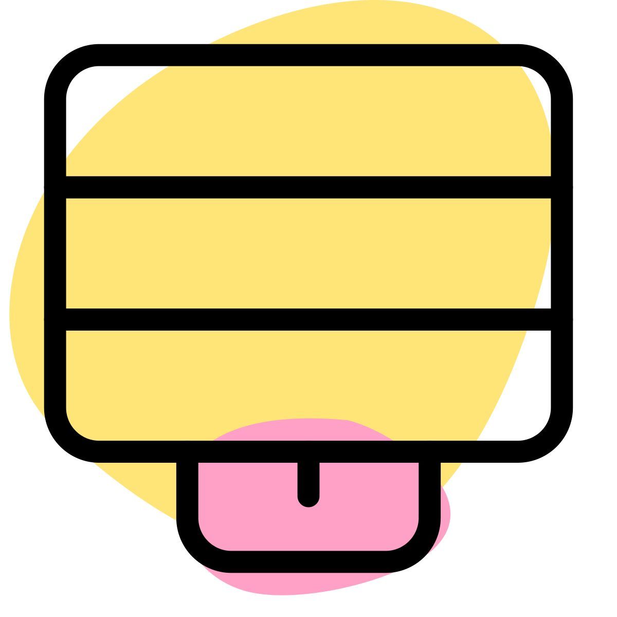 écran partagé icon