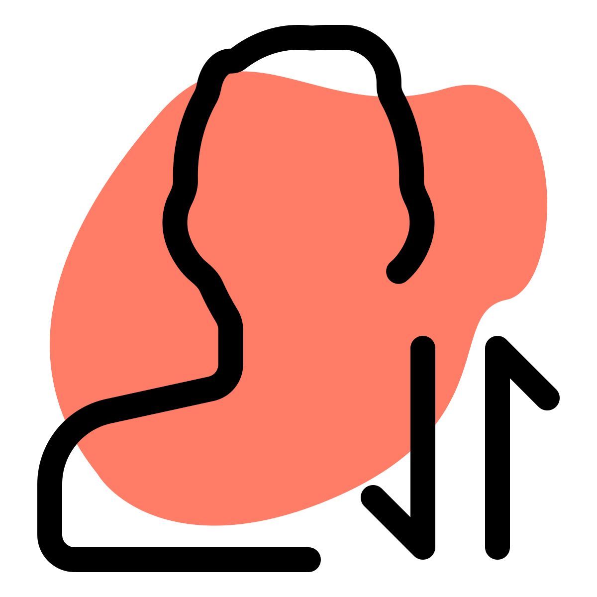 user data exchange icon