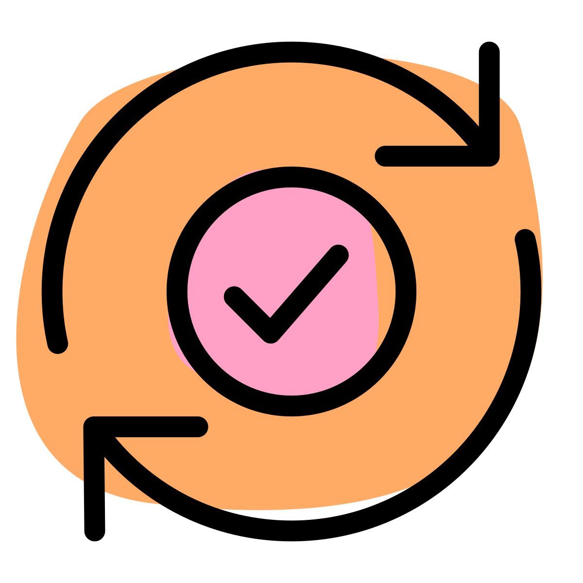 confirmer la synchronisation icon