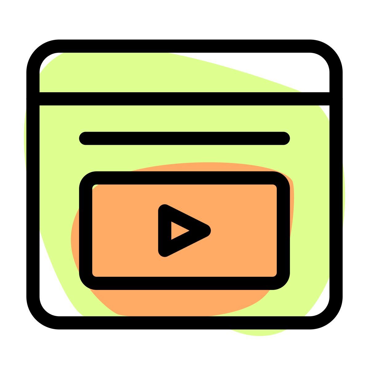 online video icon