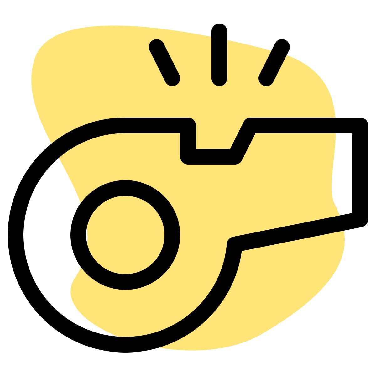 whistle icon